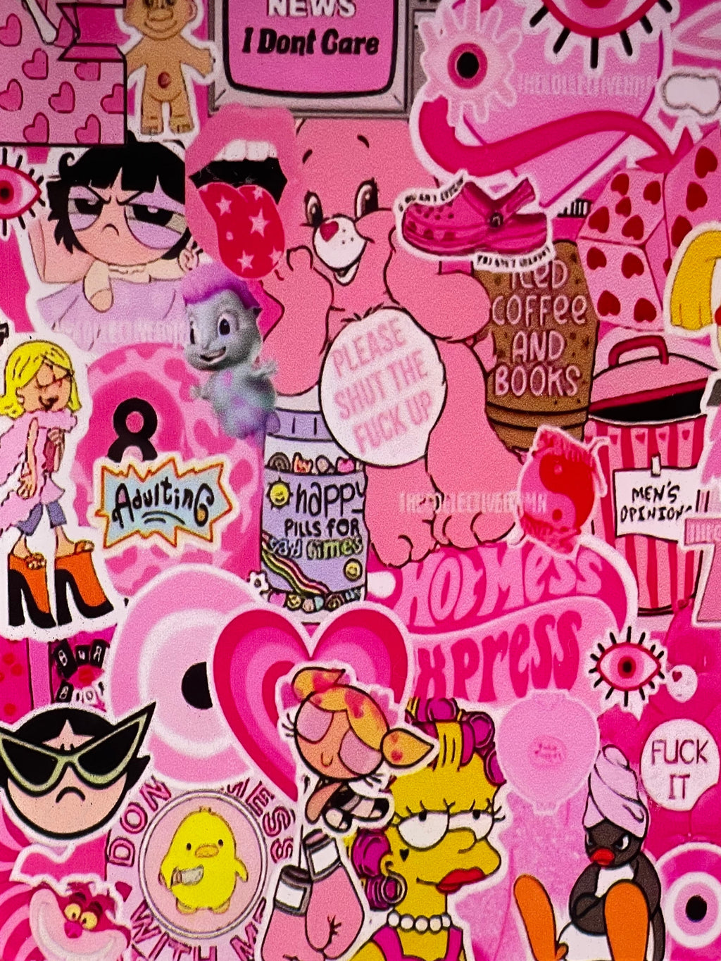 Nostalgic Girly pop Beauty Tile