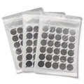 Aluminium Glue plate sticker.