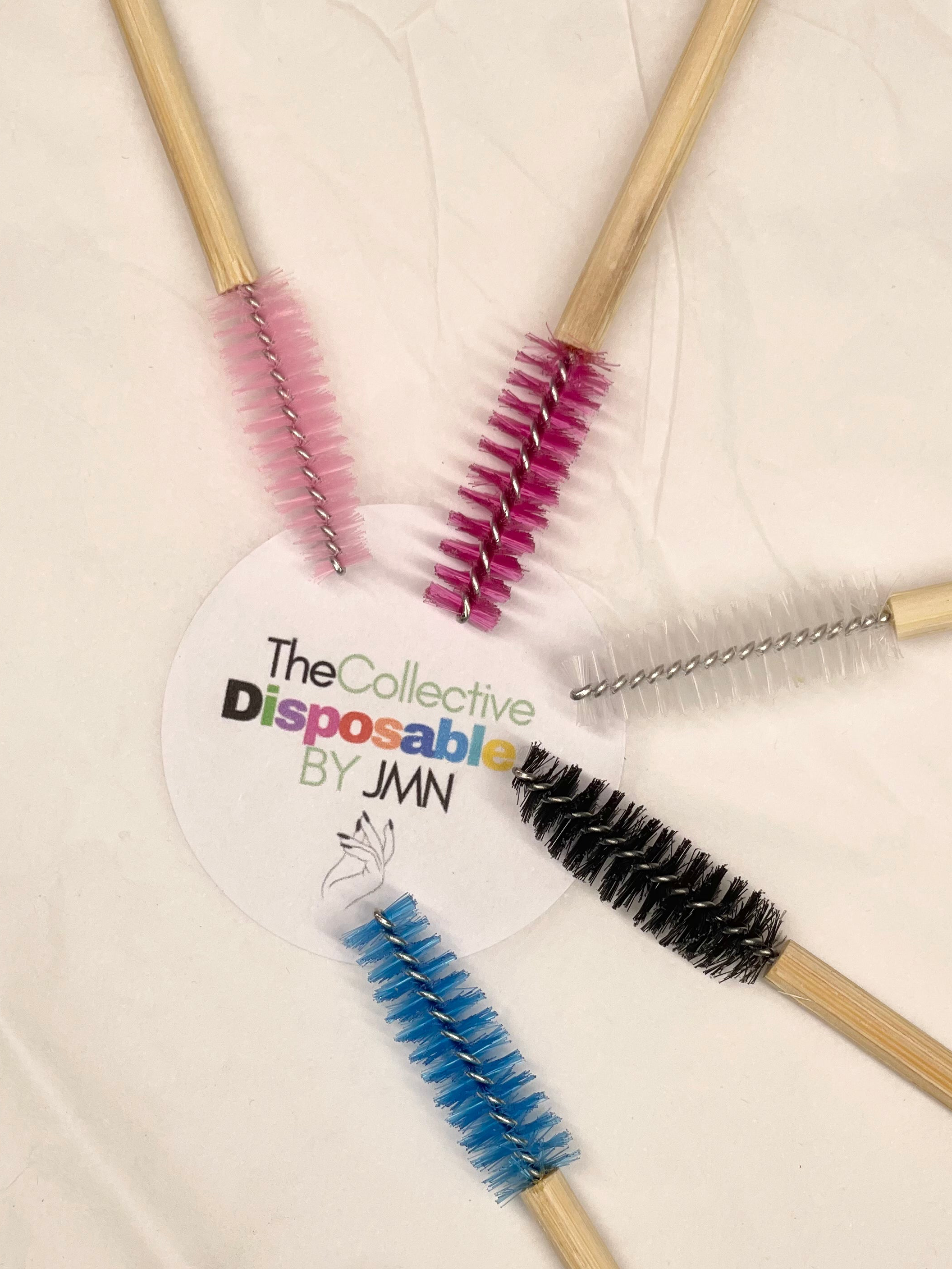 Bamboo Eco Friendly Mascara wands 25 pack