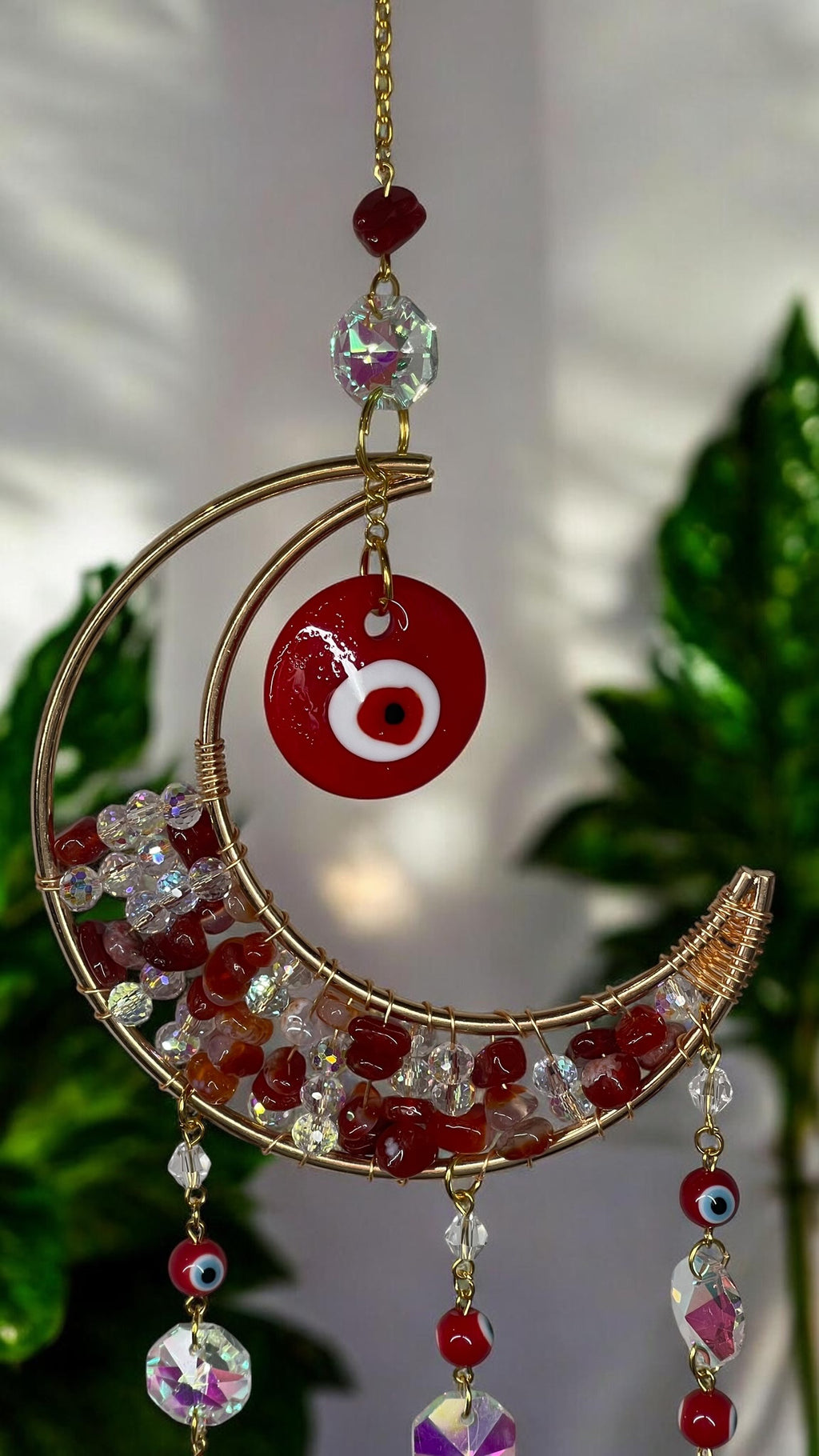 Carnelian Evil Eye — Sun Catcher