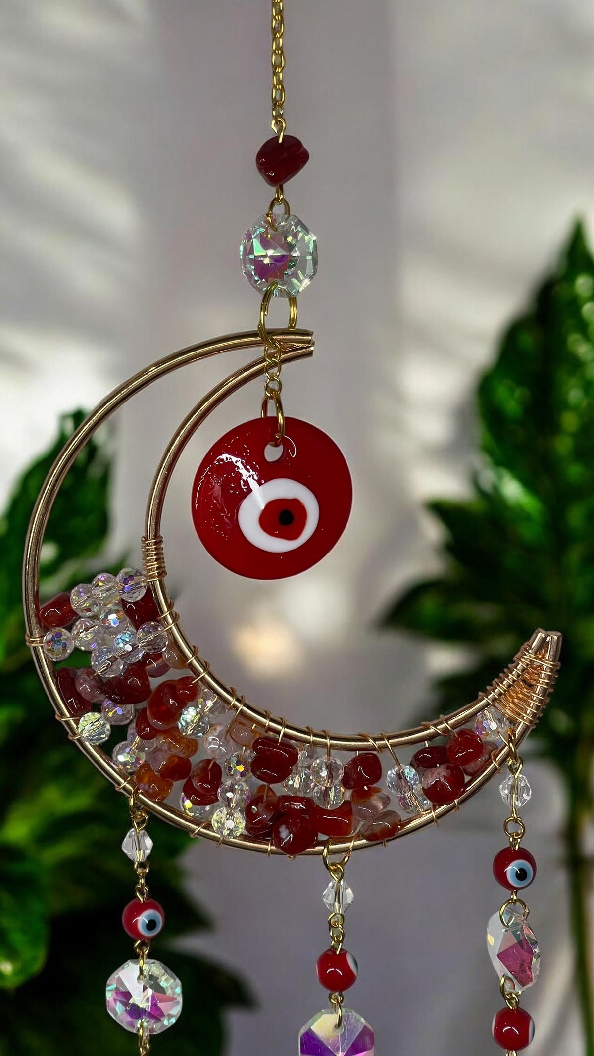 Carnelian Evil Eye — Sun Catcher