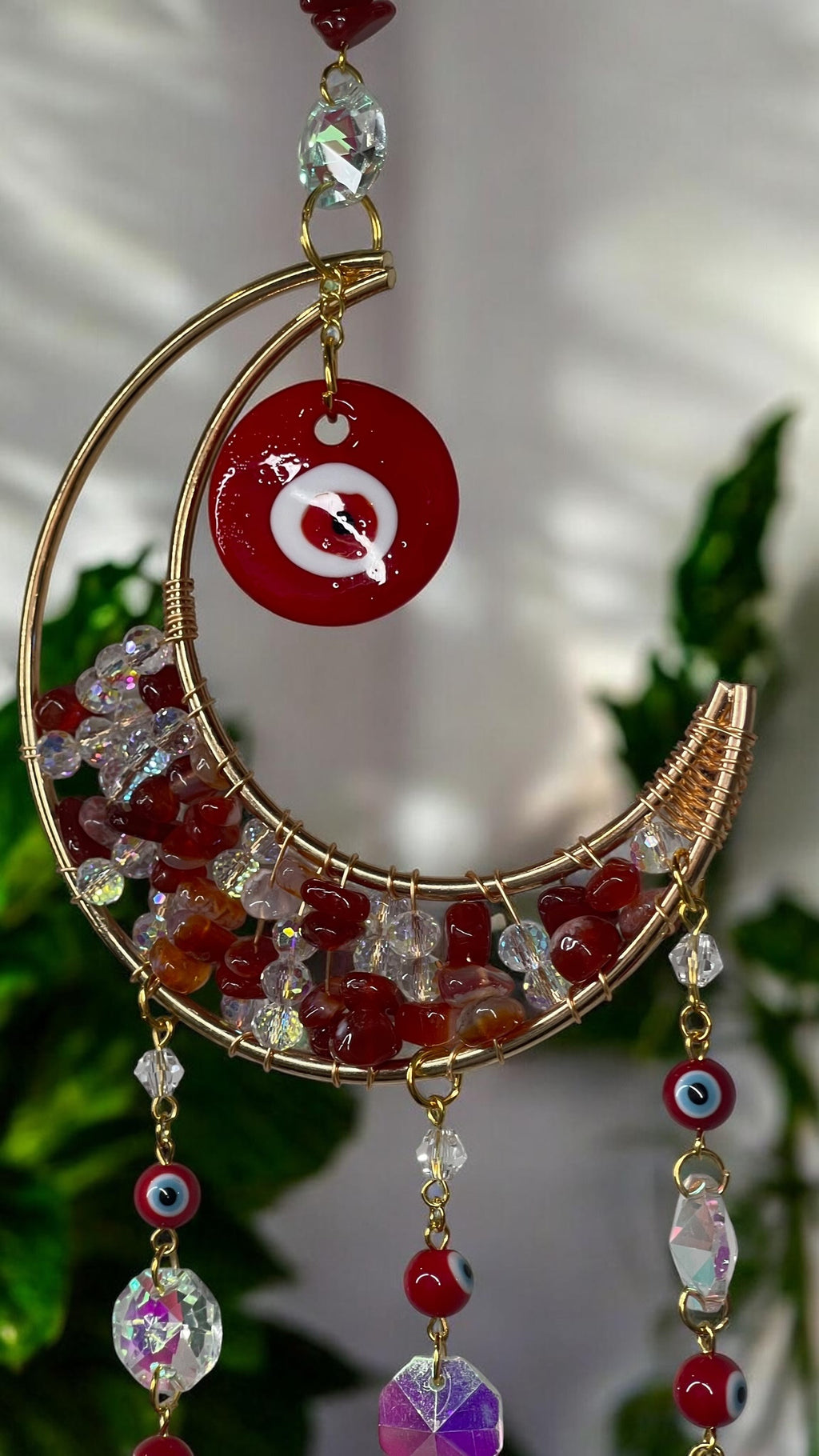 Carnelian Evil Eye — Sun Catcher